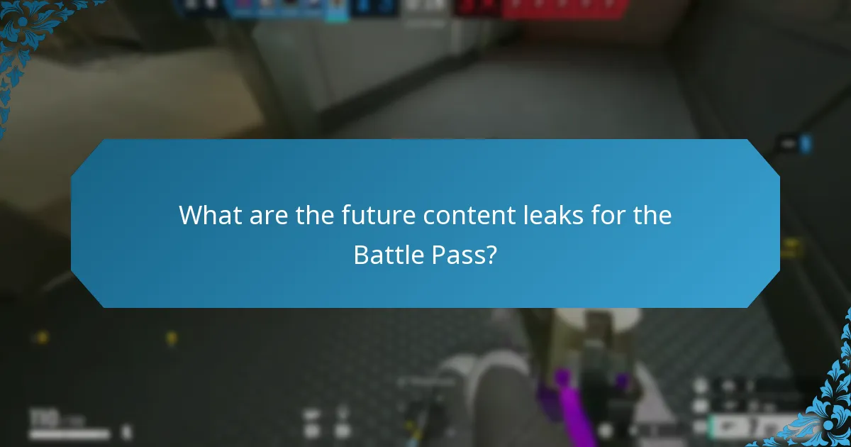 How is the community discussing Battle Pass leaks?