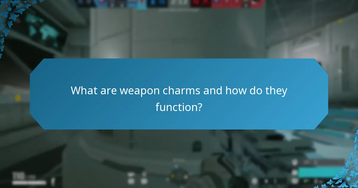 What are charms for operators and their significance?