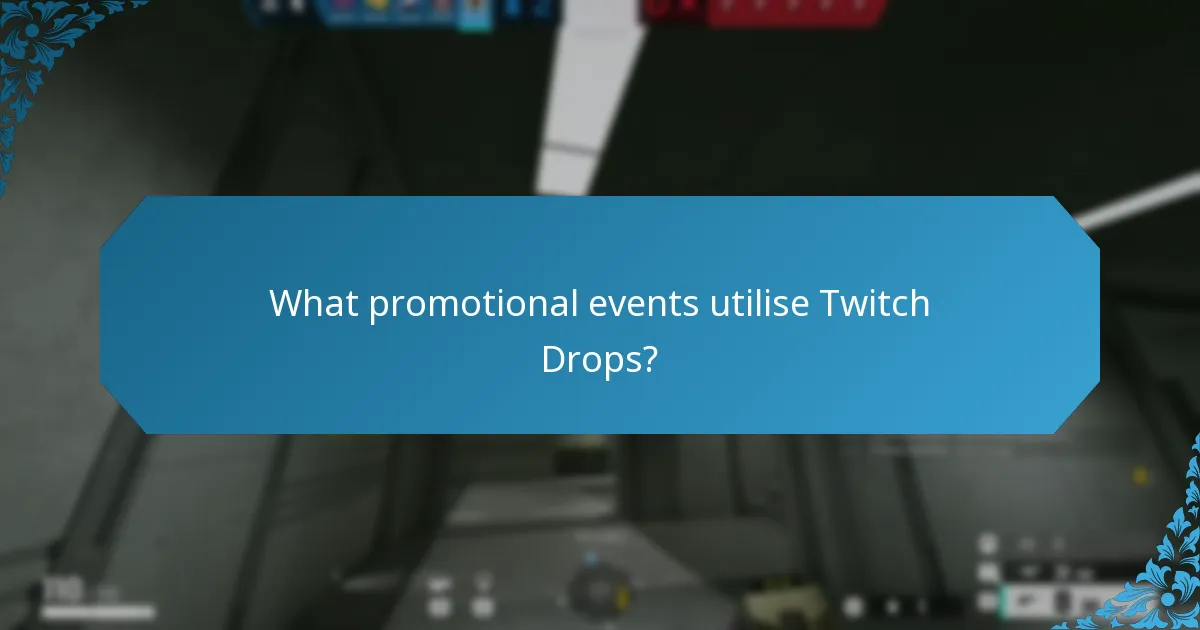 How can users participate in Twitch Drops events?
